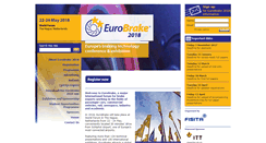 Desktop Screenshot of eurobrake.net